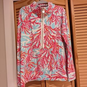 Lilly Pulitzer Underwater Escape Popover size large